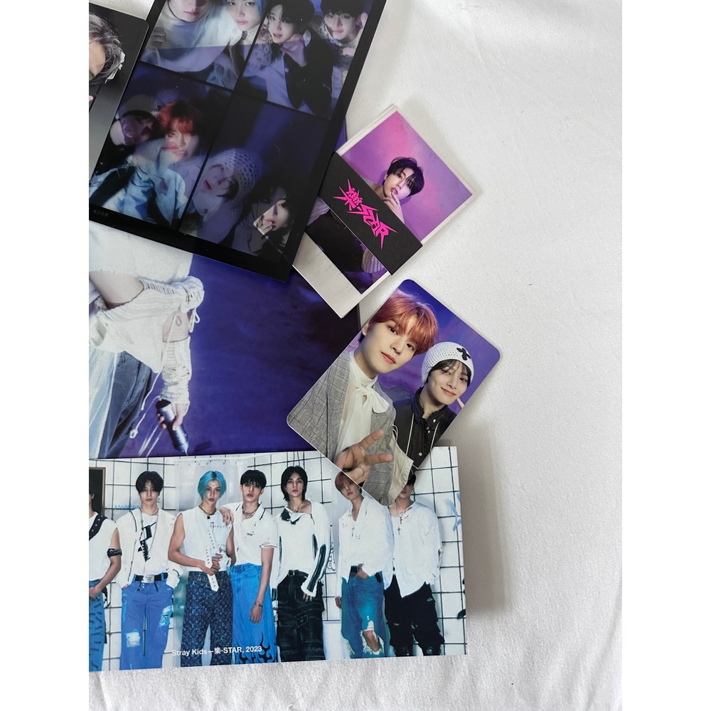 Stray Kid ROCK-STAR 8th Mini Album Limited Star Version Inclusions Set Excellent - Picture 11 of 11